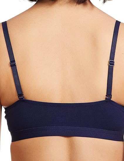 Van Heusen Women’s Cotton Non-Padded Wire-Free Classic Bralette Bra